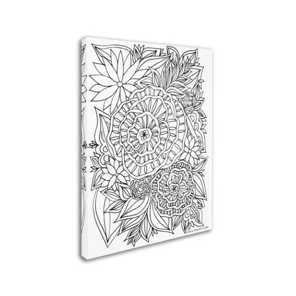 Jessica Putnam 'Floral 43' Canvas Art,14x19